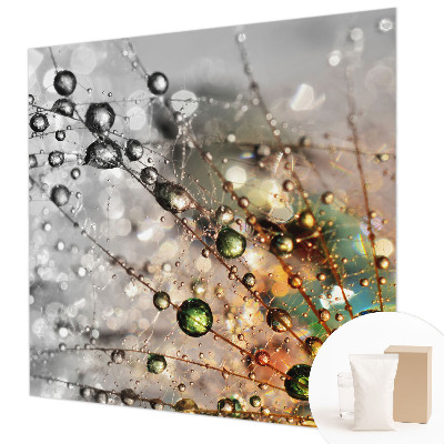 Fotobehang voor slaapkamer Ik dauw juwelen