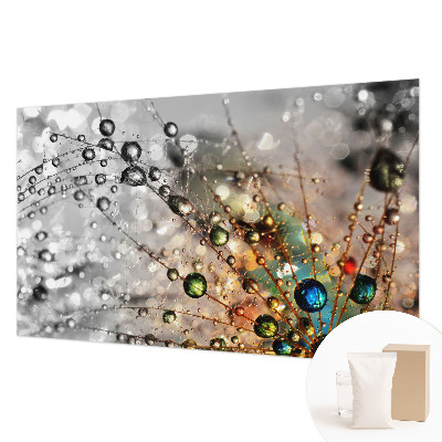 Fotobehang voor slaapkamer Ik dauw juwelen