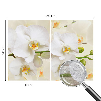 Fotobehang voor de slaapkamer Bloemenpracht