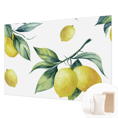 Hoogwaardig fotobehang Citroenmotief