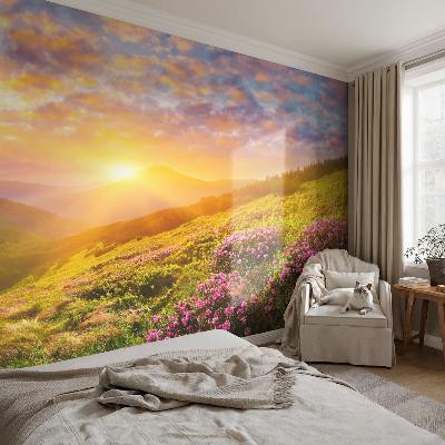 Kwalitatief fotobehang Bergachtig Westen