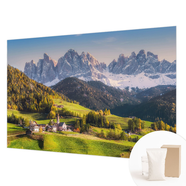 Groot fotobehang Berglandschap