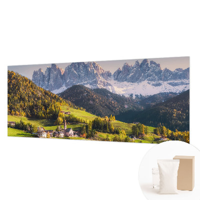 Groot fotobehang Berglandschap