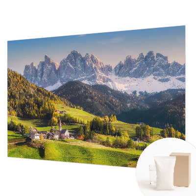 Groot fotobehang Berglandschap