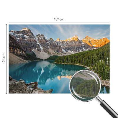 Vliesbehang fotobehang Bergreflectie