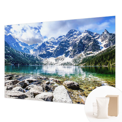 Vliesbehang fotobehang woonkamer Berglandschap