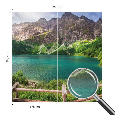 Foto behang op maat Berglandschap