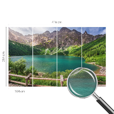 Foto behang op maat Berglandschap