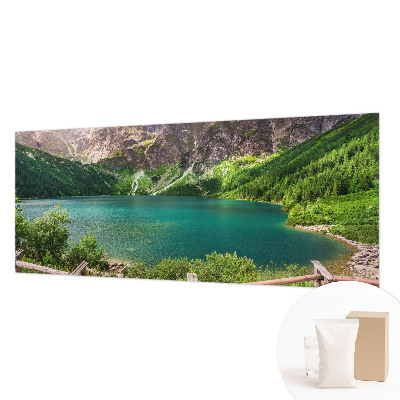 Foto behang op maat met een berglandschap als print