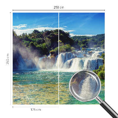 Fotobehang Watervallandschap