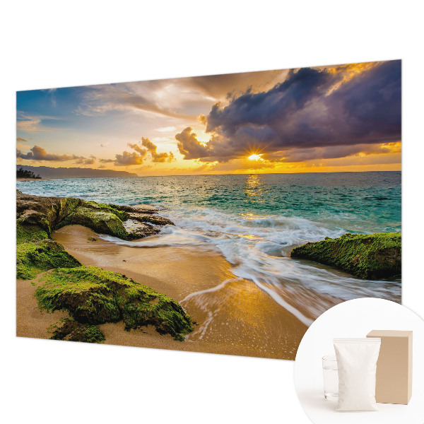 Behang met print Maritieme harmonie