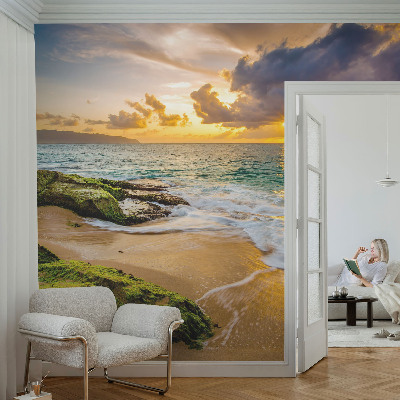 Behang met print Maritieme harmonie
