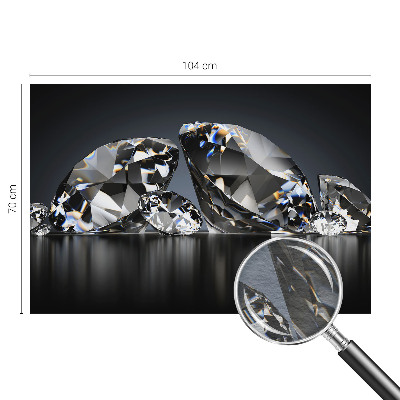 Foto behang op maat Kristallen schoonheid