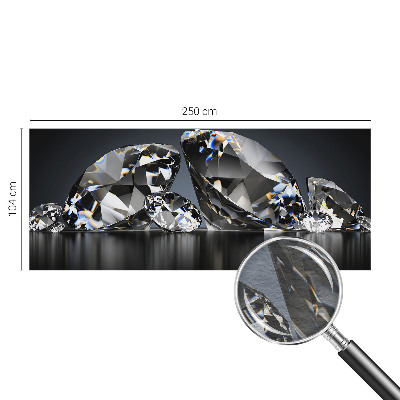 Foto behang op maat Kristallen schoonheid