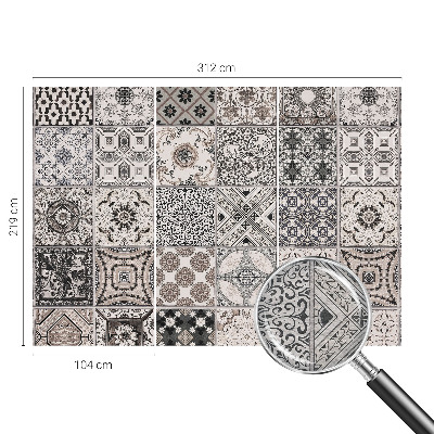 Fotobehang naadloos Tegelpatronen