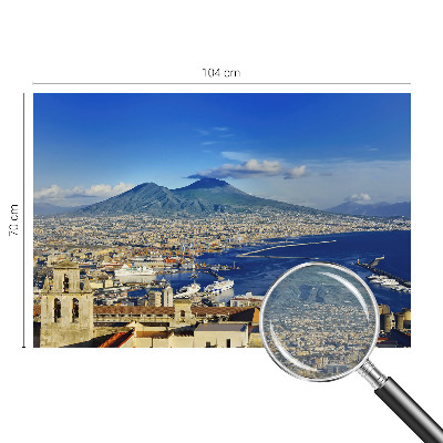 Fotobehang woonkamer Panorama aan zee