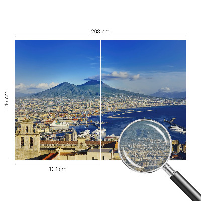 Fotobehang woonkamer Panorama aan zee