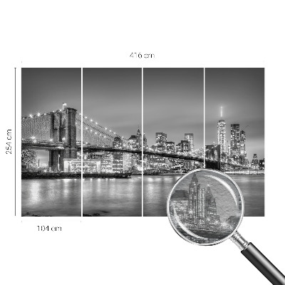 Fotobehang slaapkamer De metropoolbrug