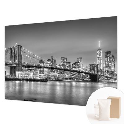 Fotobehang slaapkamer met de afbeelding 'De metropoolbrug'