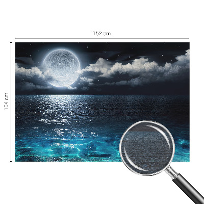 Fotobehang voor slaapkamer Nachtzee