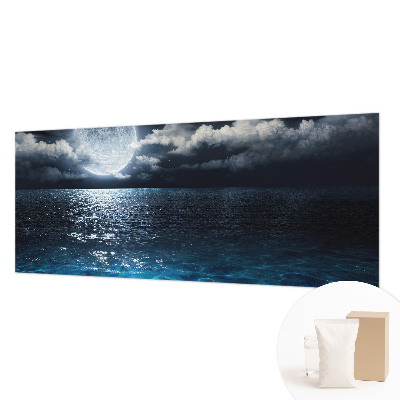 Fotobehang voor slaapkamer met het ontwerp 'Nachtzee'