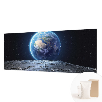 Fotobehang voor de slaapkamer Kosmisch panorama