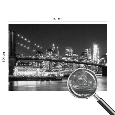 Fotobehang voor de woonkamer Nachtpanorama