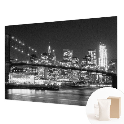 Fotobehang voor de woonkamer Nachtpanorama