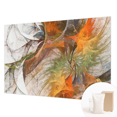 Luxe fotobehang met een abstract caleidoscoopmotief