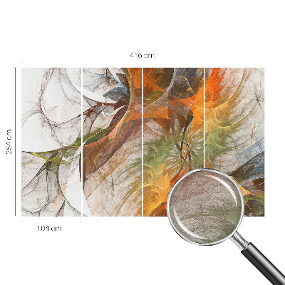 Luxe fotobehang Abstracte caleidoscoop