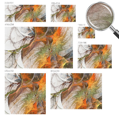 Luxe fotobehang Abstracte caleidoscoop