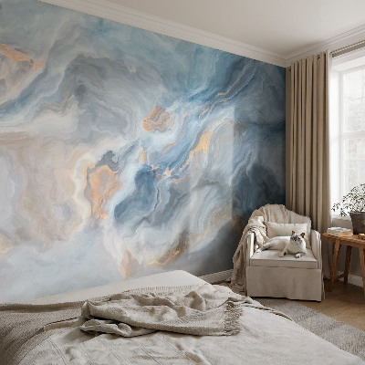 Premium fotobehang met kleurrijke abstracties als print
