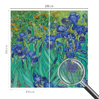 Kwalitatief fotobehang met tuinbloemen
