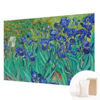 Kwalitatief fotobehang met tuinbloemen