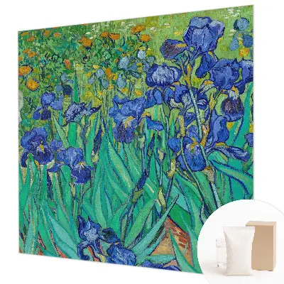 Kwalitatief fotobehang met tuinbloemen