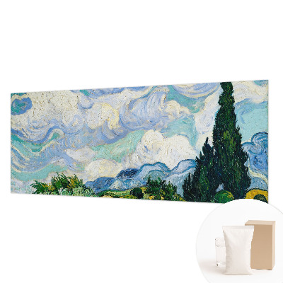 Hoogwaardig fotobehang met een expressief wolkenmotief