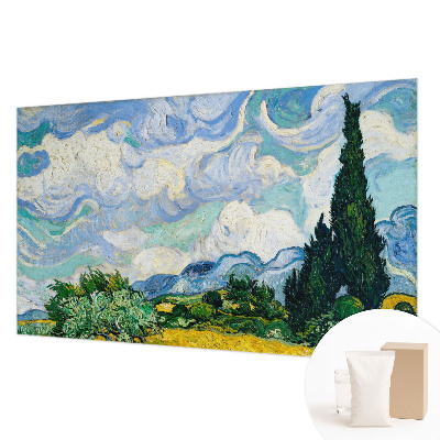 Hoogwaardig fotobehang met een expressief wolkenmotief