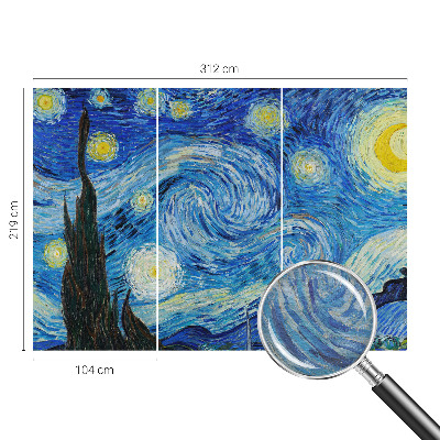 Uniek fotobehang Nachtelijke hemel