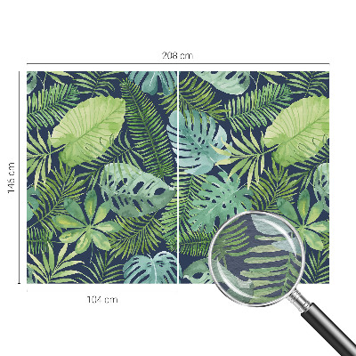 Vlies fotobehang Tropische bladeren