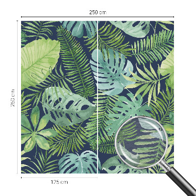 Vlies fotobehang Tropische bladeren