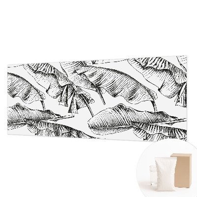 Vliesbehang fotobehang Bananenbladeren