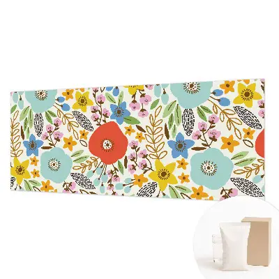 Fotobehang vlies met bloemenpatroon