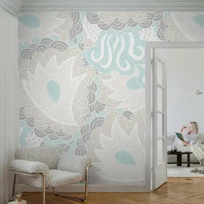 Fotobehang met abstracte patronen