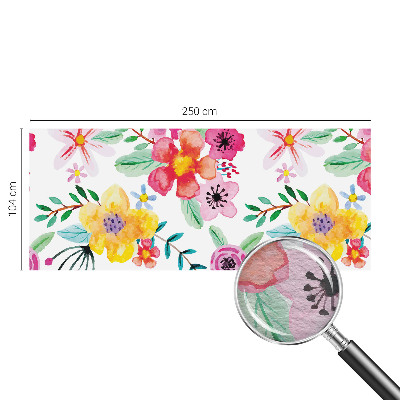 Fotobehang op maat Bloemige frisheid