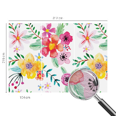 Fotobehang op maat Bloemige frisheid