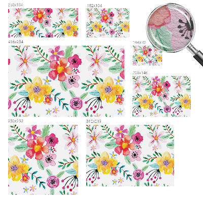 Fotobehang op maat Bloemige frisheid