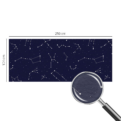 Behang met print Astro Sky