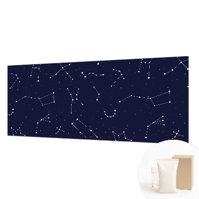 Behang met print met een astrohemel-print