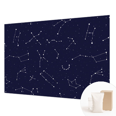 Behang met print met een astrohemel-print