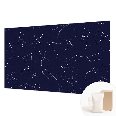 Behang met print met een astrohemel-print